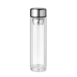 Bouteille verre double paroi