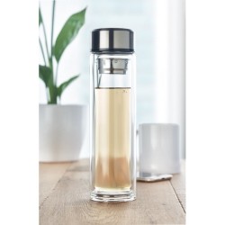 Bouteille verre double paroi