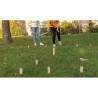 Jeu de kubb en bois