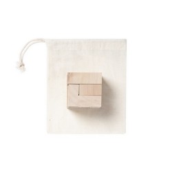 Cube en bois 7 pièces