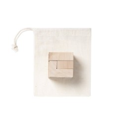 Cube en bois 7 pièces