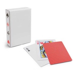 Jeu de 54 cartes dans un étui cartonné