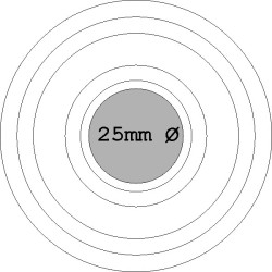 Cornet à dés Combi avec 5 dés