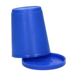 Cornet à dés Combi avec 5 dés