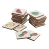 Jeu de mémoire en bois