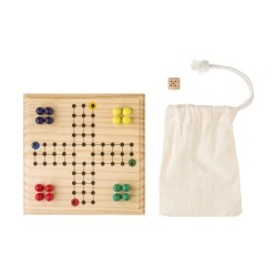 Jeu de petits chevaux en bois Yasir