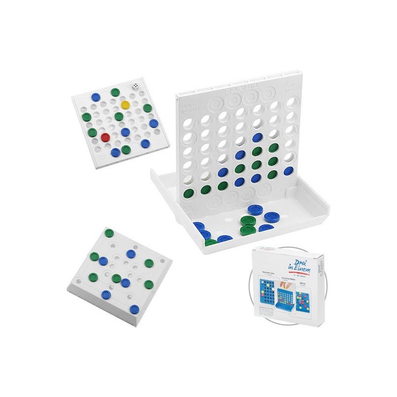 4 pions alignés + jeu de dames