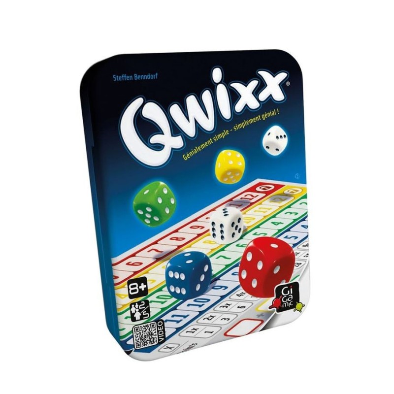 Jeu de cartes et de dés "Qwixx"