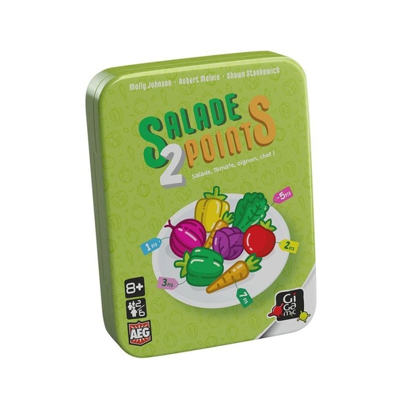 Jeu de cartes "Salade 2 Points"