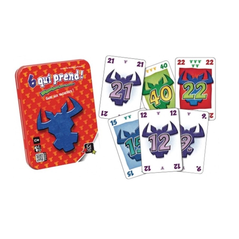 Jeu de cartes "6 qui Prend"