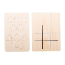 Jeu de morpions de Noël