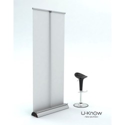 Enrouleur roll-up double face 85x200cm