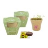 Kit de plantation pot bambou biodégradable