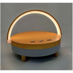 LAMPE LED BLUETOOTH CHARGEUR INDUCTION
