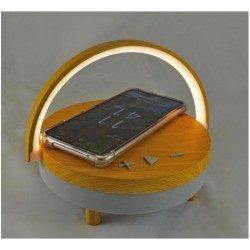 LAMPE LED BLUETOOTH CHARGEUR INDUCTION