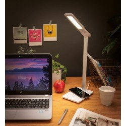 Lampe de bureau avec chargeur sans fil