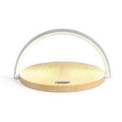 Lampe de chevet avec chargeur sans fil