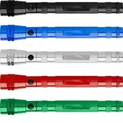 Torche flexible et téléscopique rétractable