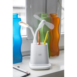 Organiseur de bureau avec chargeur à induction BERGO