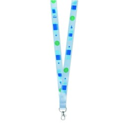Lanyard quadri en pet recyclé