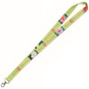 Lanyard quadri en pet recyclé