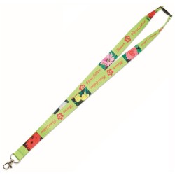 Lanyard quadri en pet recyclé