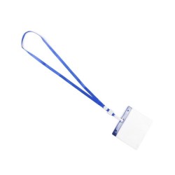 Lanyard fin avec porte badge