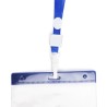 Lanyard fin avec porte badge