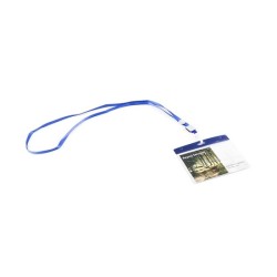 Lanyard fin avec porte badge