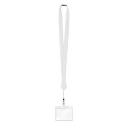 Lanyard avec zip - stock livraison rapide