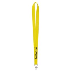 Lanyard imprimé en bambou