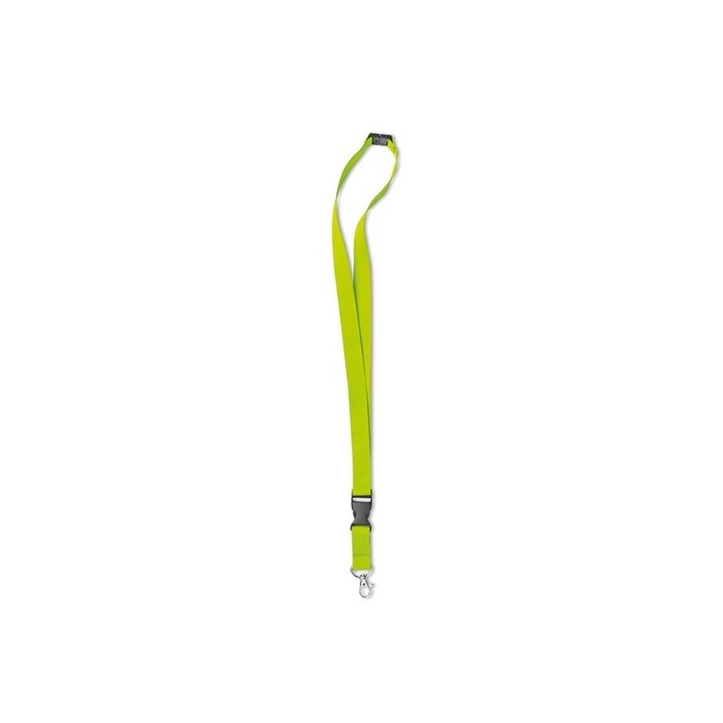 Lanyard avec boucle détachable et clip sécurité - stock livraison rapide