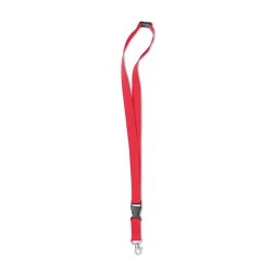 Lanyard avec boucle détachable et clip sécurité - stock livraison rapide