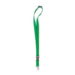 Lanyard avec boucle détachable et clip sécurité - stock livraison rapide