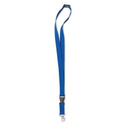 Lanyard avec boucle détachable et clip sécurité - stock livraison rapide