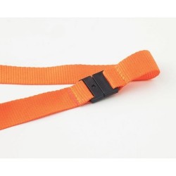 Lanyard avec boucle détachable et clip sécurité - stock livraison rapide