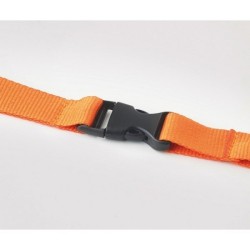 Lanyard avec boucle détachable et clip sécurité - stock livraison rapide