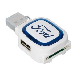 Hub USB et lecteur de cartes mémoire COLLECTION 500
