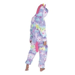 COSTUME KIGURUMI LICORNE AVEC ETOILES ENFANT T 7/9 ANS