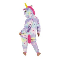 COSTUME KIGURUMI LICORNE AVEC ETOILES ENFANT T 7/9 ANS