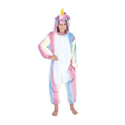 COSTUME KIGURUMI LICORNE ARC EN CIEL ENFANT T 4/6ANS