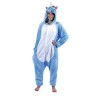 COSTUME KIGURUMI LICORNE ROSE ET BLANCHE ADULTE