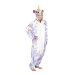 COSTUME KIGURUMI LICORNE AVEC ETOILES ADULTE