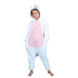 COSTUME KIGURUMI LICORNE BLEUE ENFANT T 7/9 ANS