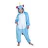 COSTUME KIGURUMI LICORNE BLEUE ENFANT T 7/9 ANS