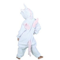 COSTUME KIGURUMI LICORNE BLEUE ENFANT T 7/9 ANS