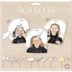 PHOTOBOOTH BABY LICORNE 8PCS