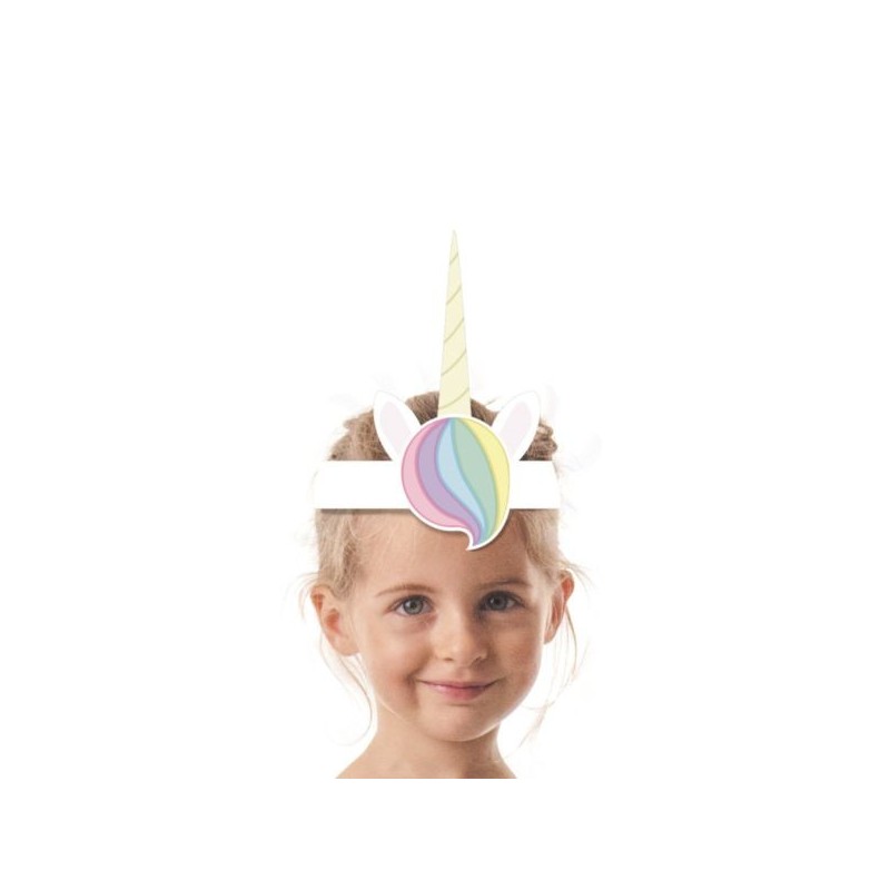 COIFFES BABY LICORNE IRISEE X 8