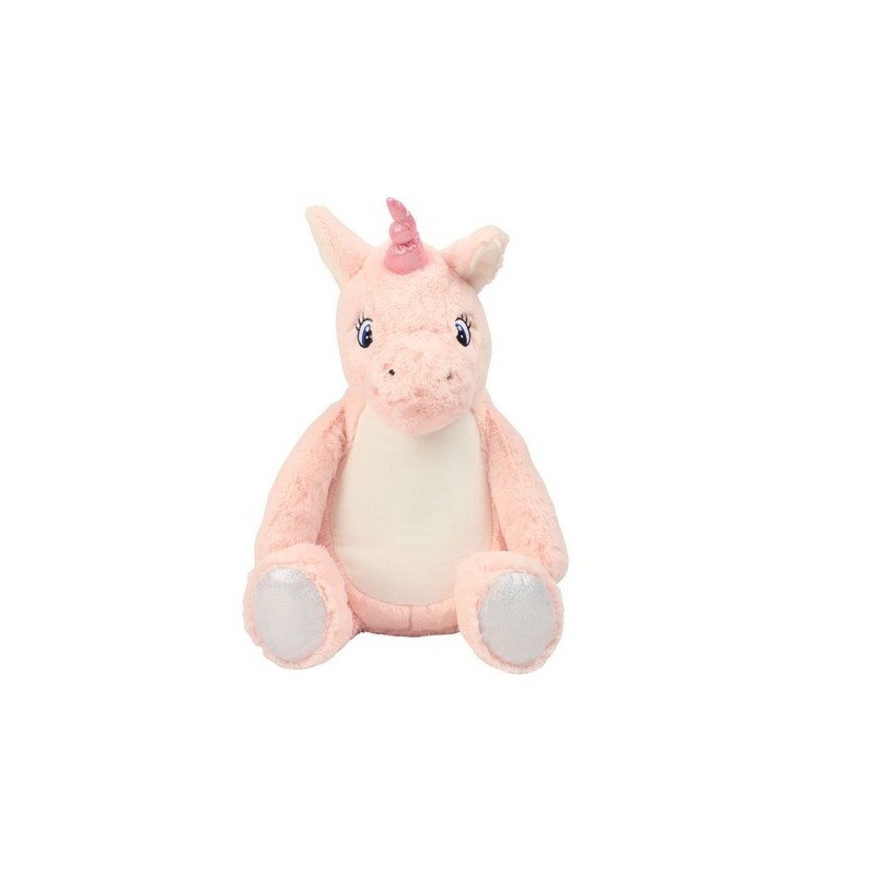 Pink Zippie Unicorn - Peluche licorne