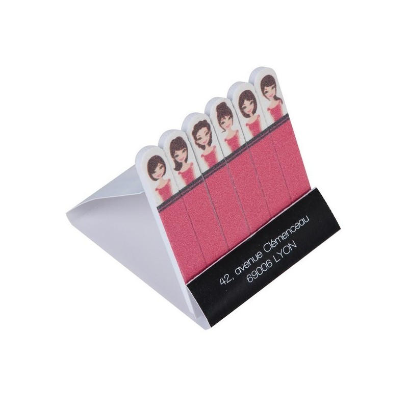 Limes à ongles avec étui carton